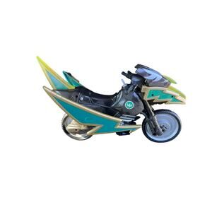 Large 14” 2002 Power Rangers Ninja Storm Green Ranger Tsunami Cycle Motorcycle